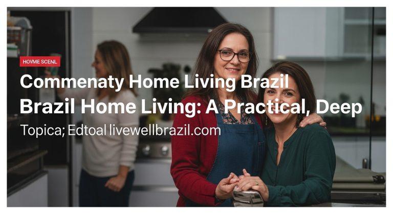 Brazilian home living space designed for climate resilience and efficient use of space