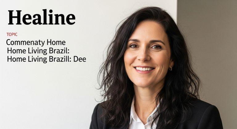 Brazilian living room with sustainable design and natural light