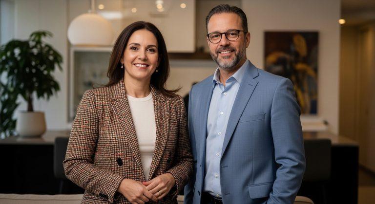 Brazilian home living space with indoor-outdoor flow and plants.