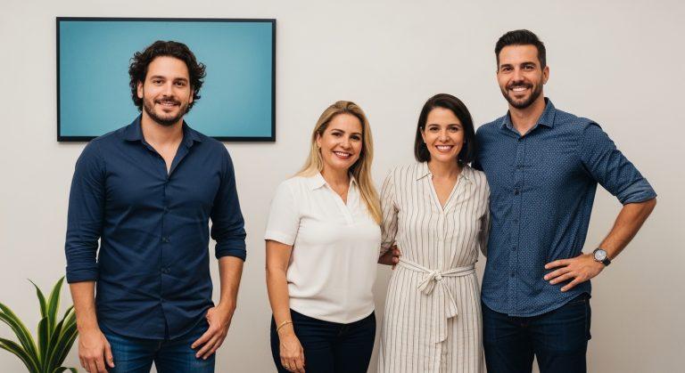 Bright Brazilian living room showcasing practical home design in Brazil.