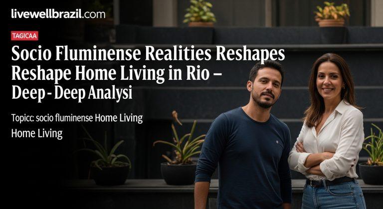 Family in a Rio de Janeiro home with rooftop garden demonstrating sustainable living in socio fluminense neighborhoods.
